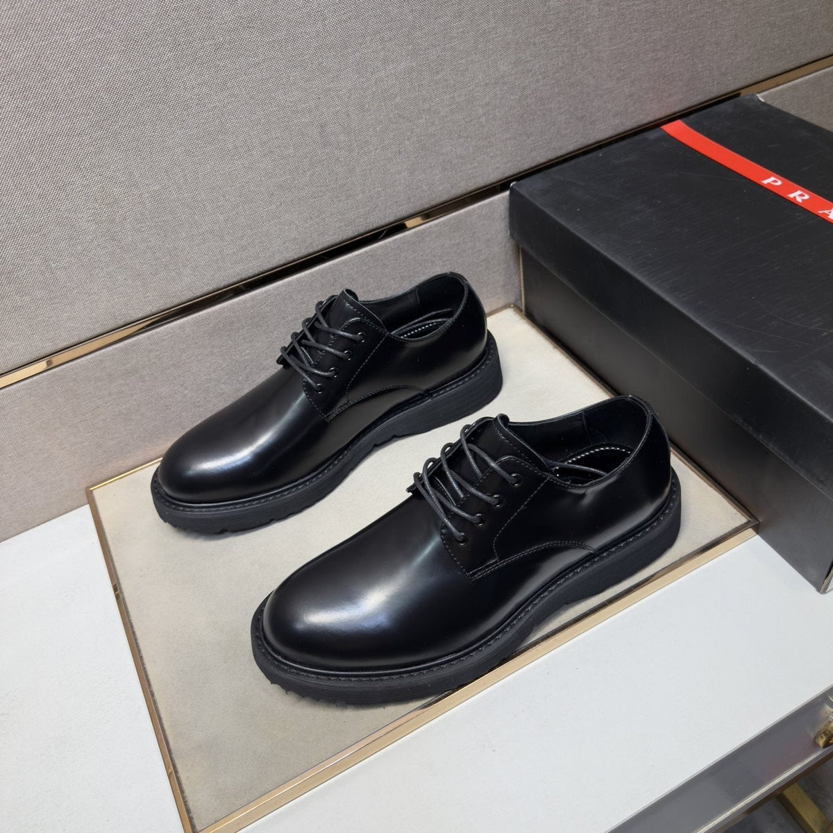 Prada Men's Lace-Up Shoes