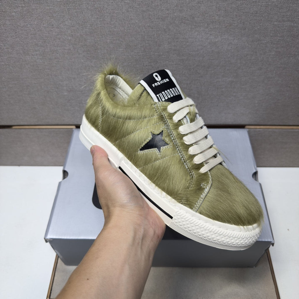 Converse Textured Low-Top Sneakers