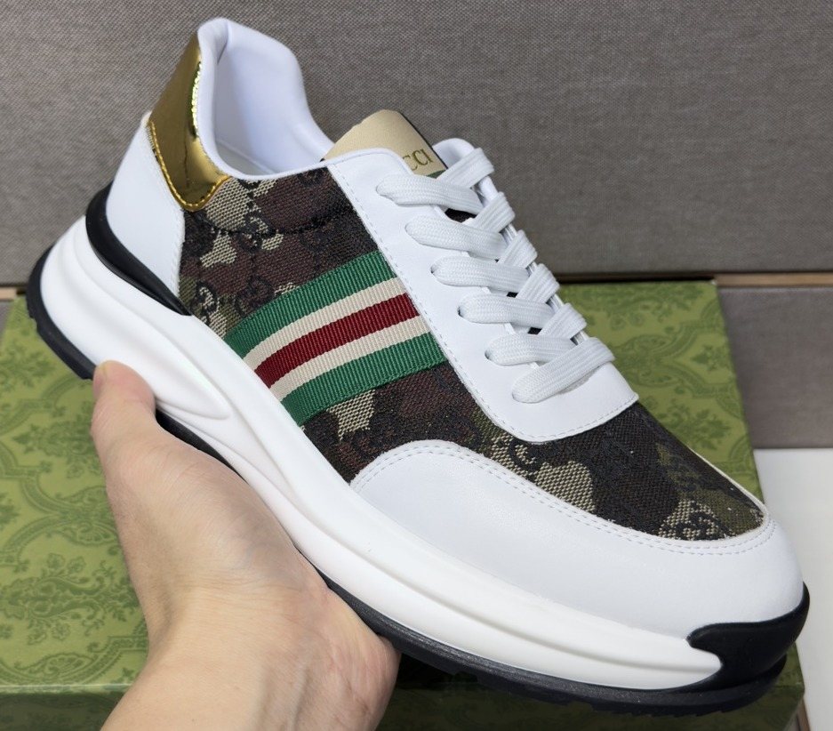 Gucci Men's Stripe Sneakers