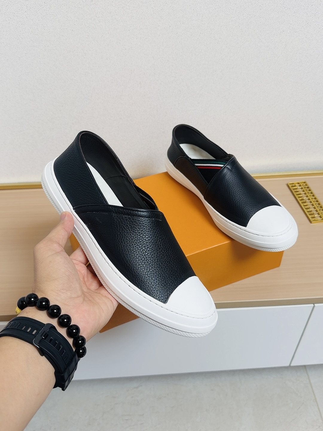 Gucci Toe-Cap Slip-On Shoes