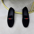 Gucci Men's Stripe Slip-On Loafers