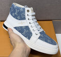 Louis Vuitton Patterned High-Top Sneakers