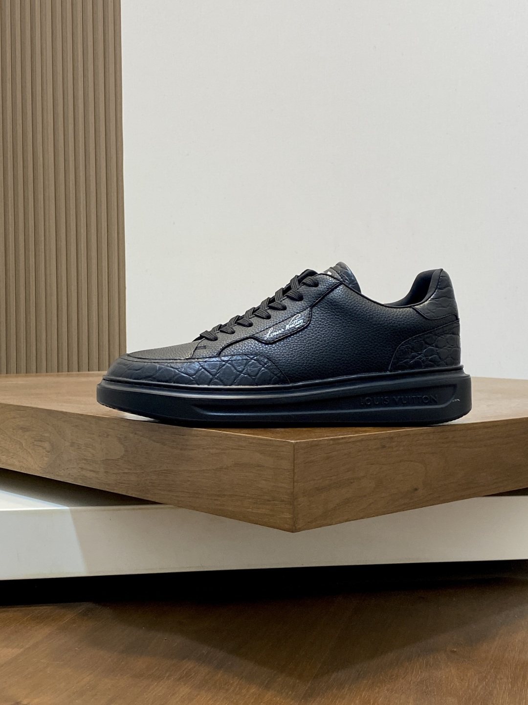 Louis Vuitton Textured Low-Top Sneakers