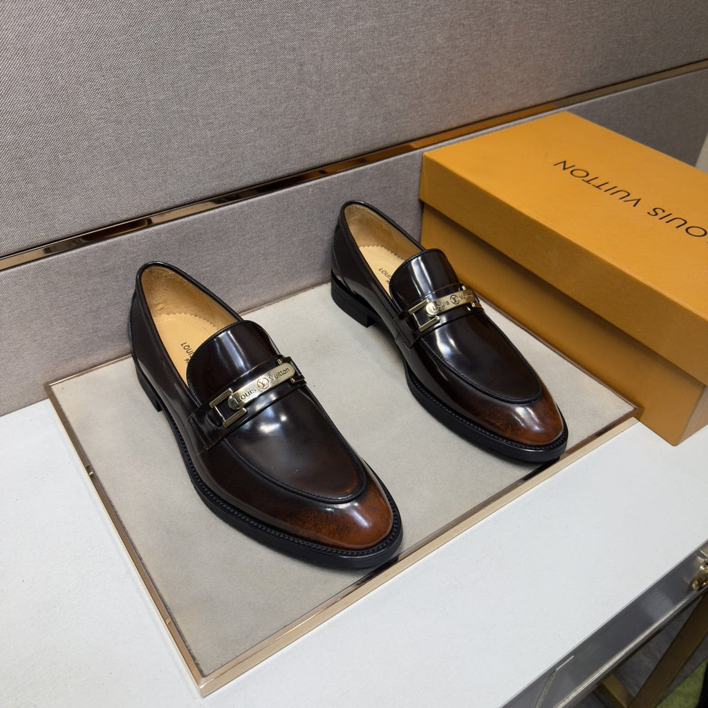 Louis Vuitton Men's Polished Hardware Loafers