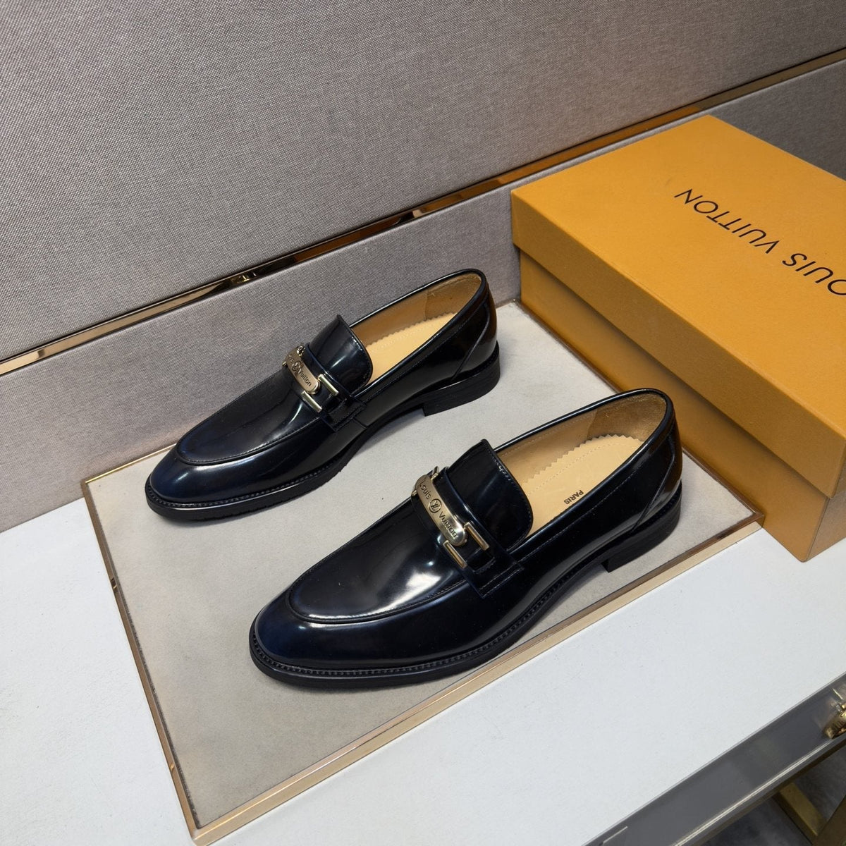 Louis Vuitton Men's Polished Hardware Loafers