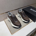 HUGO BOSS Mesh-Textured Casual Sneakers