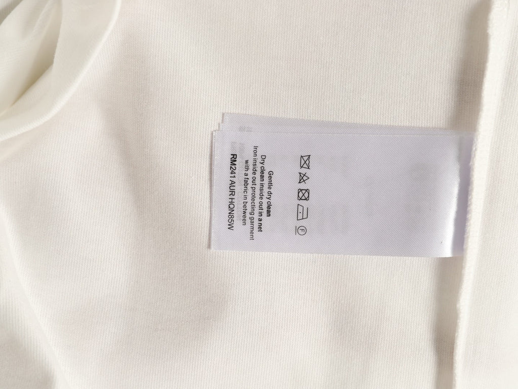 Louis Vuitton Tonal Chest-Logo Short-Sleeve T-Shirt - Cream